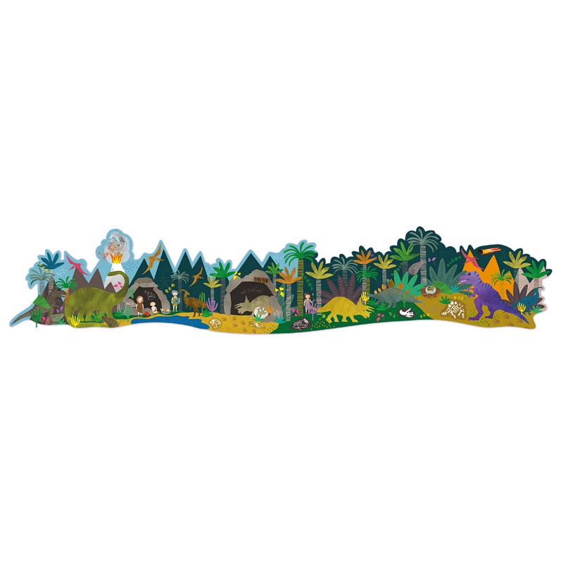 Floss & Rock Giant Floor Puzzle Dinosaur 43P6371 assembled