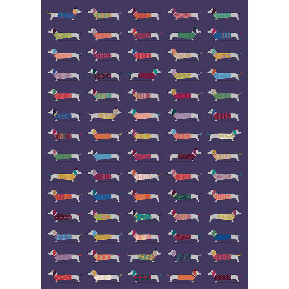 Frank Sausage Dog Gift Wrap