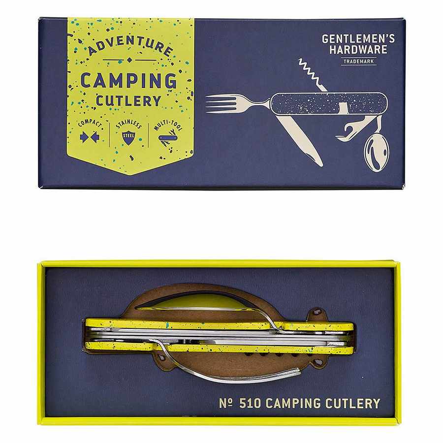 Gentlemen's Hardware Camping Cutlery Tool in box