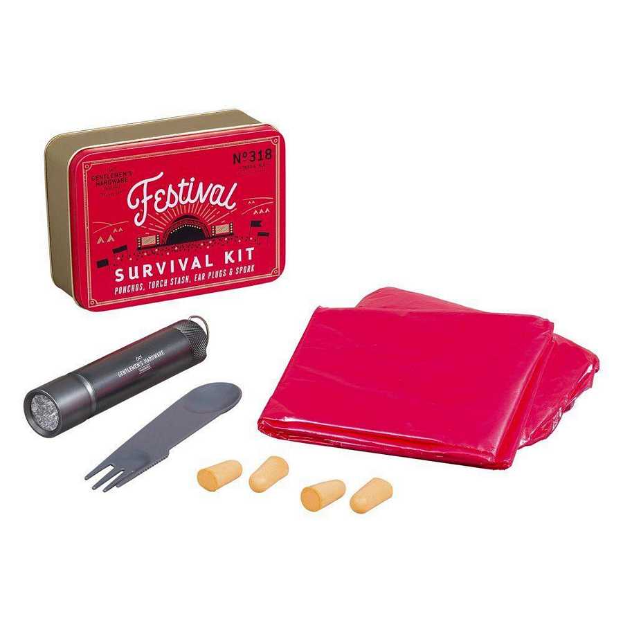 Gentlemen's Hardware Festival Survival Kit contents