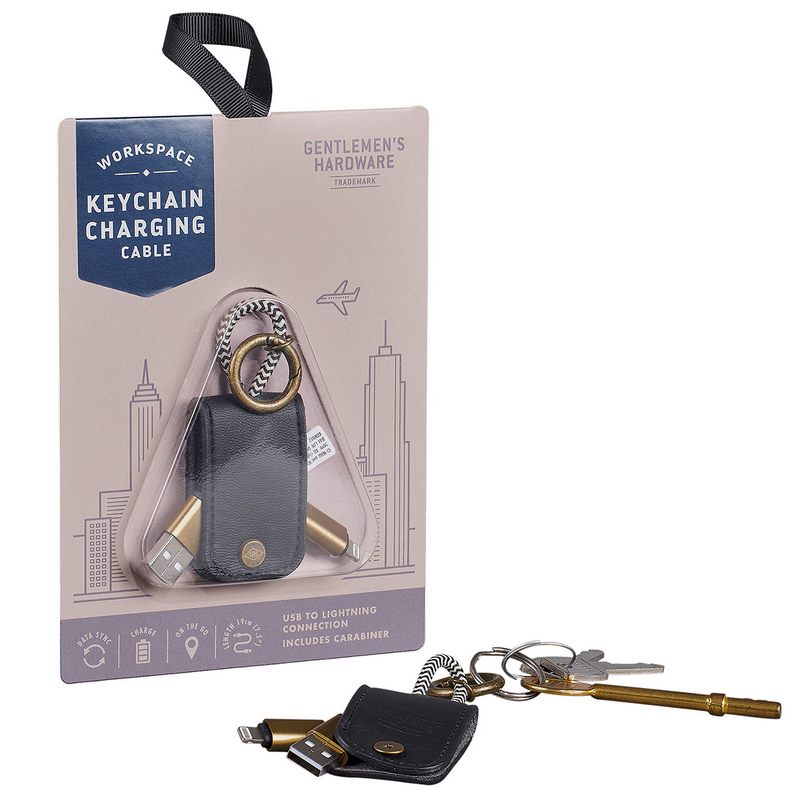 Gentlemens Hardware Keychain Charging Cable GEN502 main