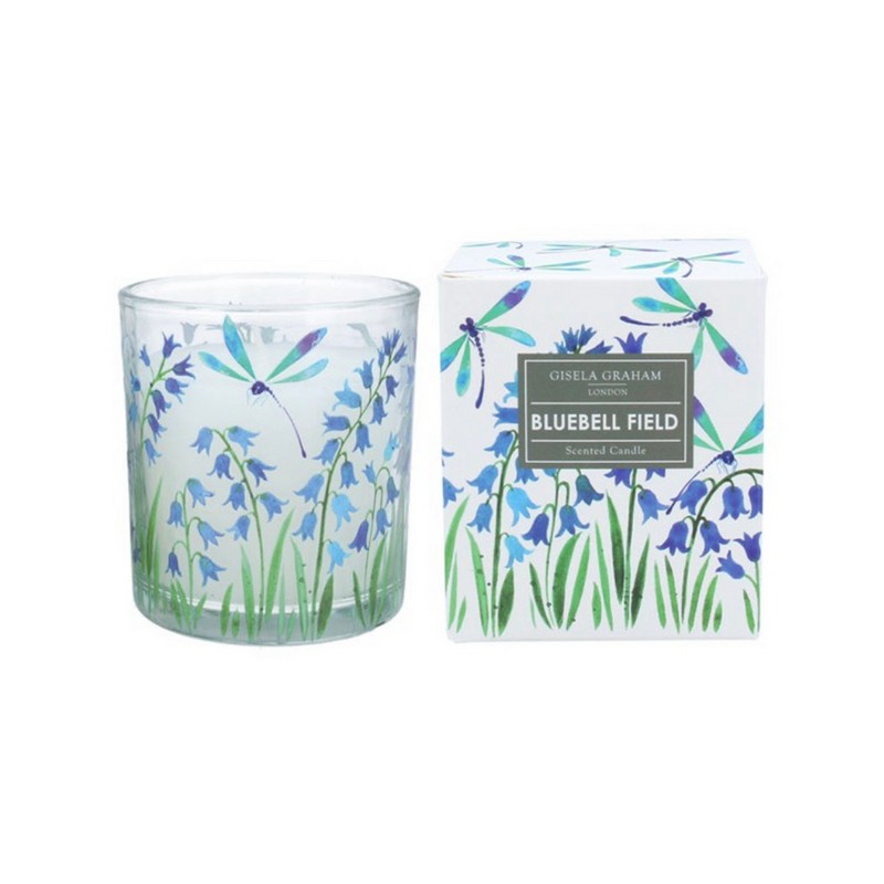 Gisela Graham Bluebell Field Scented Candle Small 51209 main