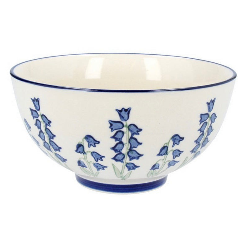 Gisela Graham Bluebells Stoneware Bowl Large 81035 main