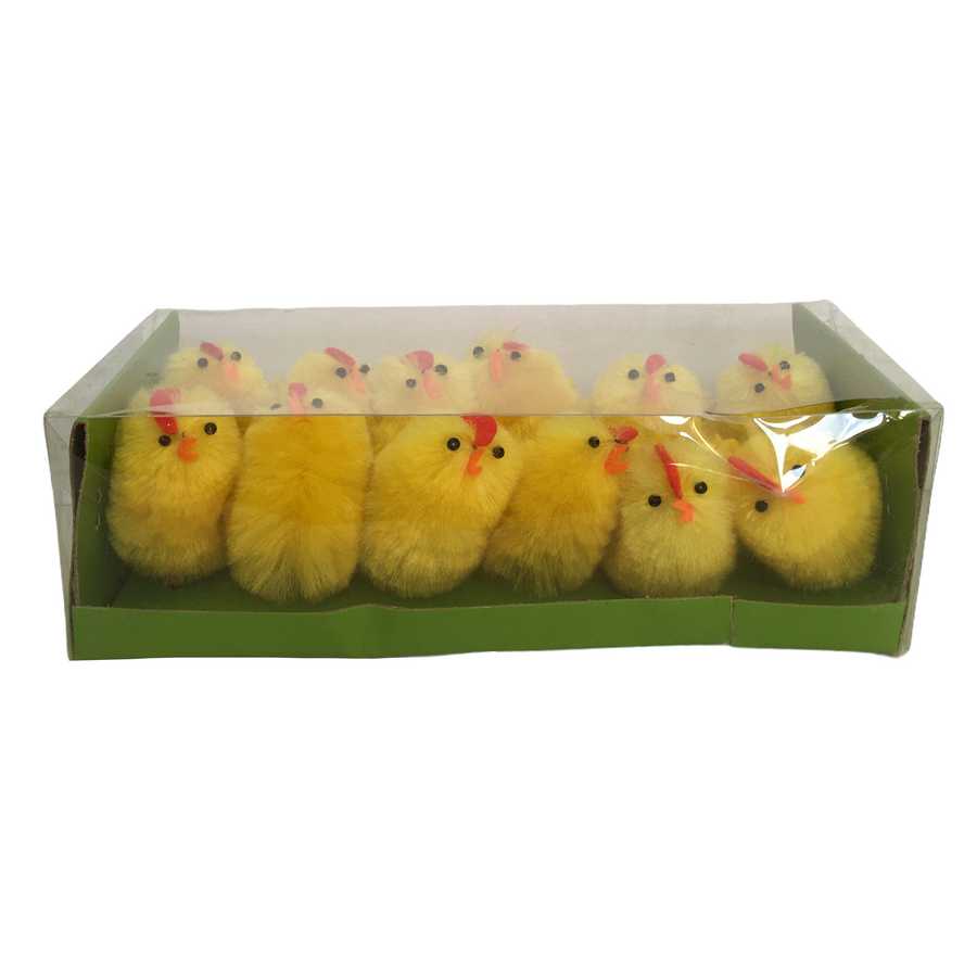 Gisela Graham Chenille Chicks box of 12
