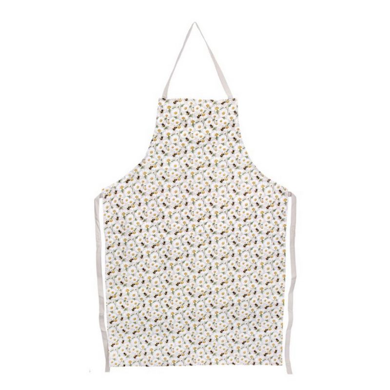 Gisela Graham Daisy & Bumblebee Cotton Apron 81223 main