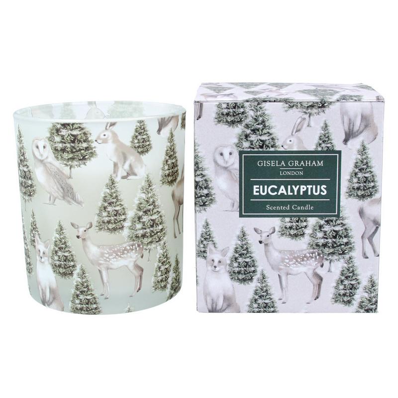 Gisela Graham Eucalyptus Boxed Candle Large 51337 main