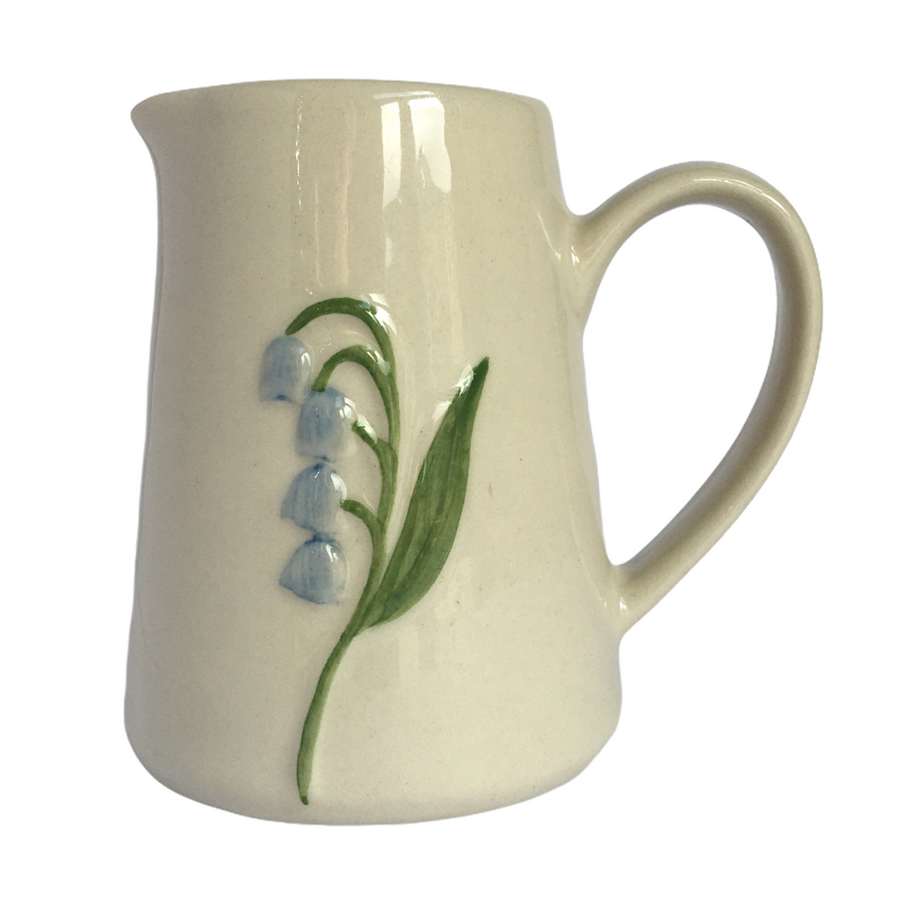 Gisela Graham Mini Ceramic Jug Bluebells front