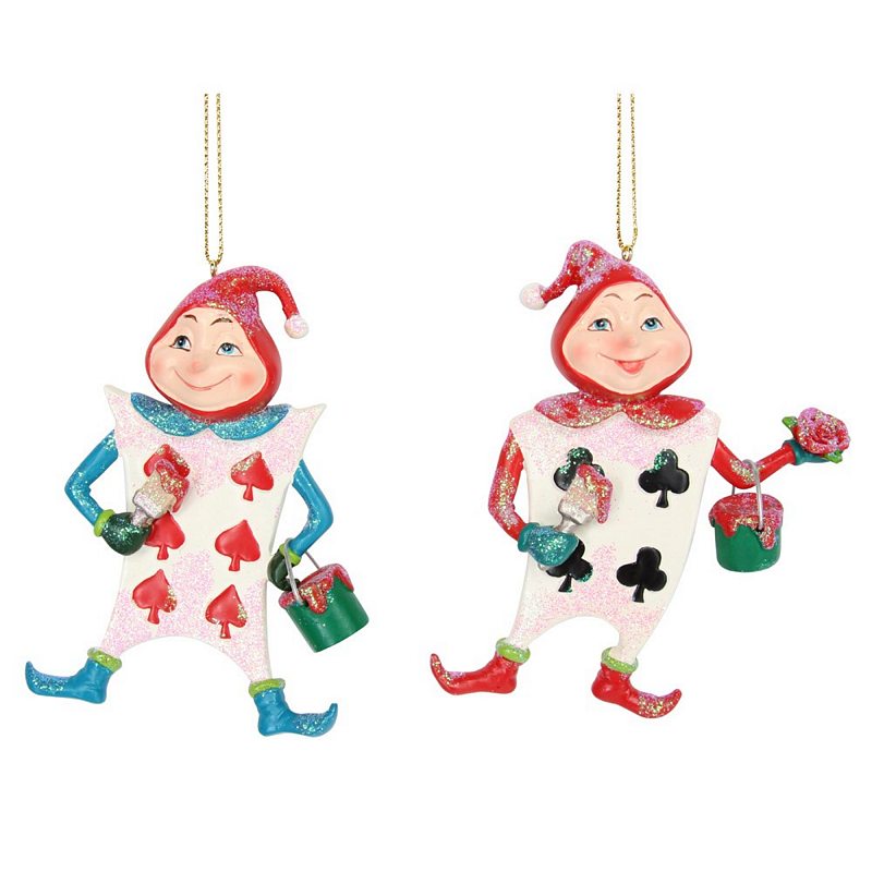 Gisela Graham Playing Card Man Resin Decoration 12548 selection