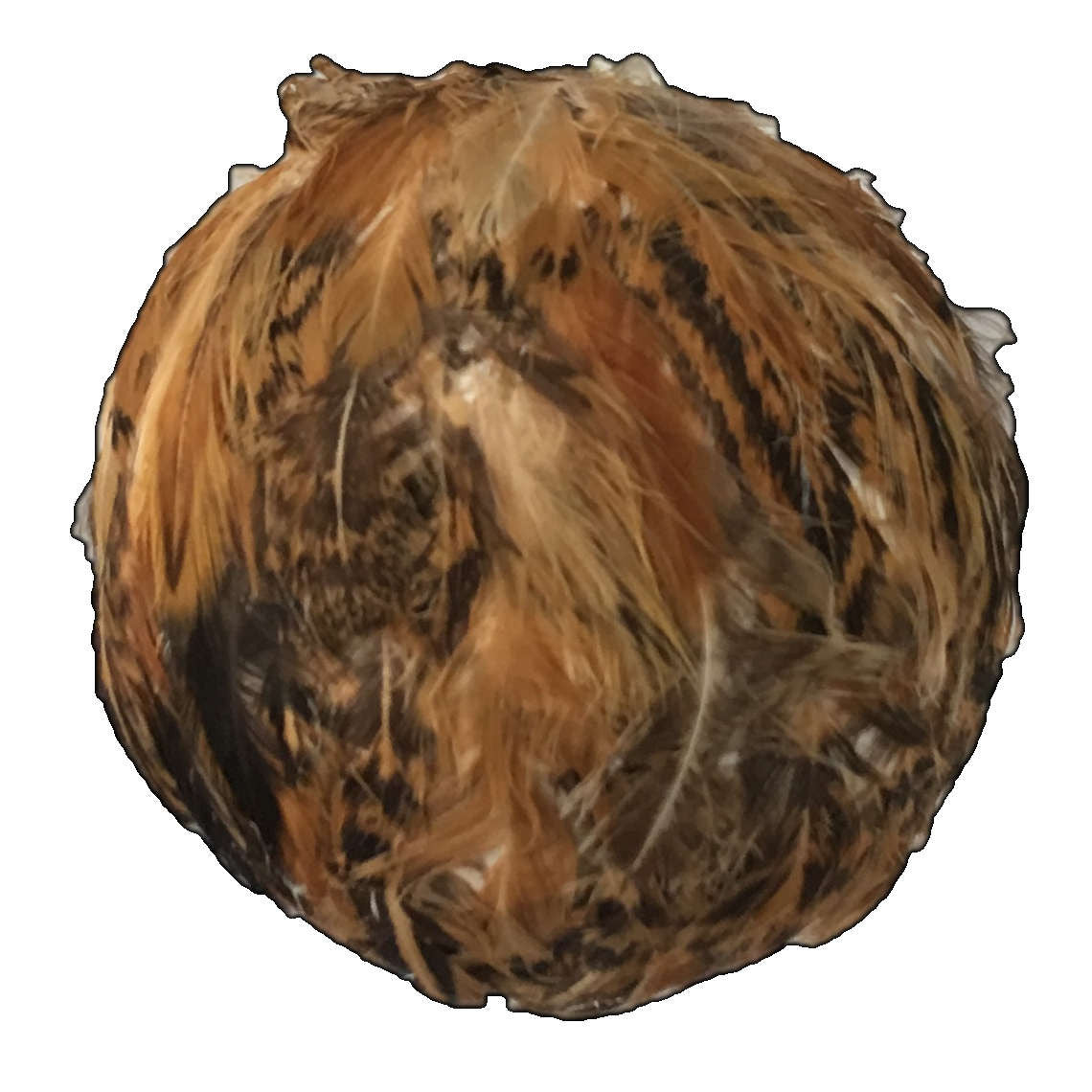 Gisela Graham Feather Ball Hanging Decoration