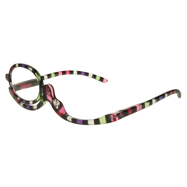Goodlookers Make-up Glasses Multi Stripe GX1039 side