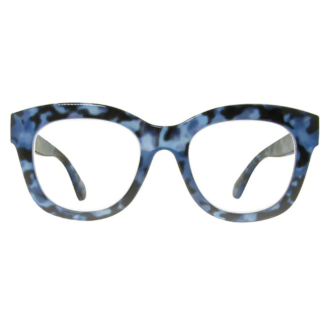 Goodlookers Reading Glasses Encore Blue Tortoiseshell GL2293 front