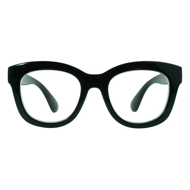 Goodlookers Reading Glasses Encore Shiny Black GL2293 front