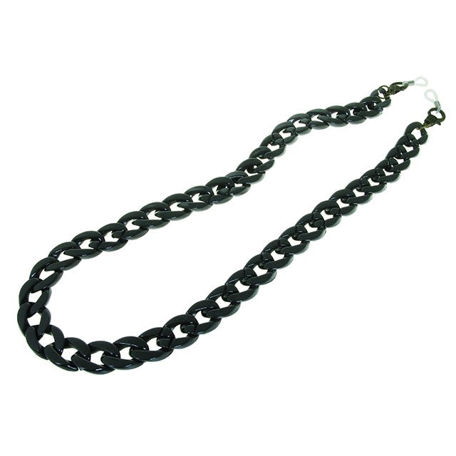 Goodlookers Flat Chunky Glasses Chain GX1055 black