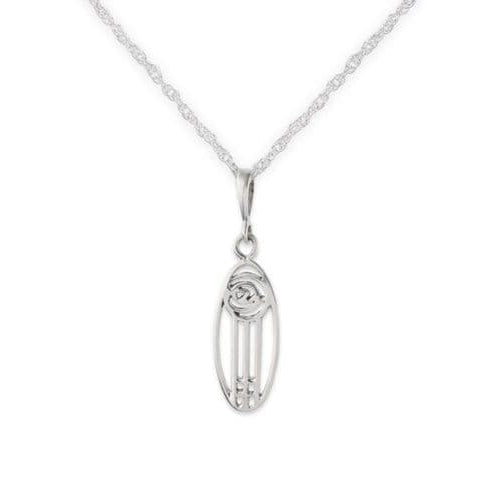 Hamilton & Young Mackintosh Silver Pendant Necklace HY9663 main