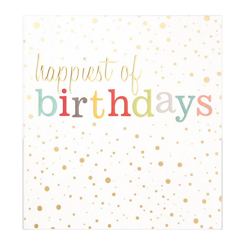 Happiest Of Birthdays card CON001