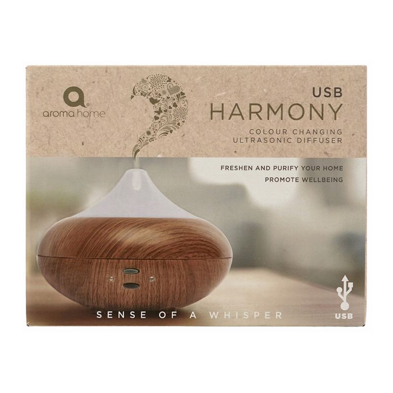 Aroma Home Harmony Ultrasonic USB Diffuser box
