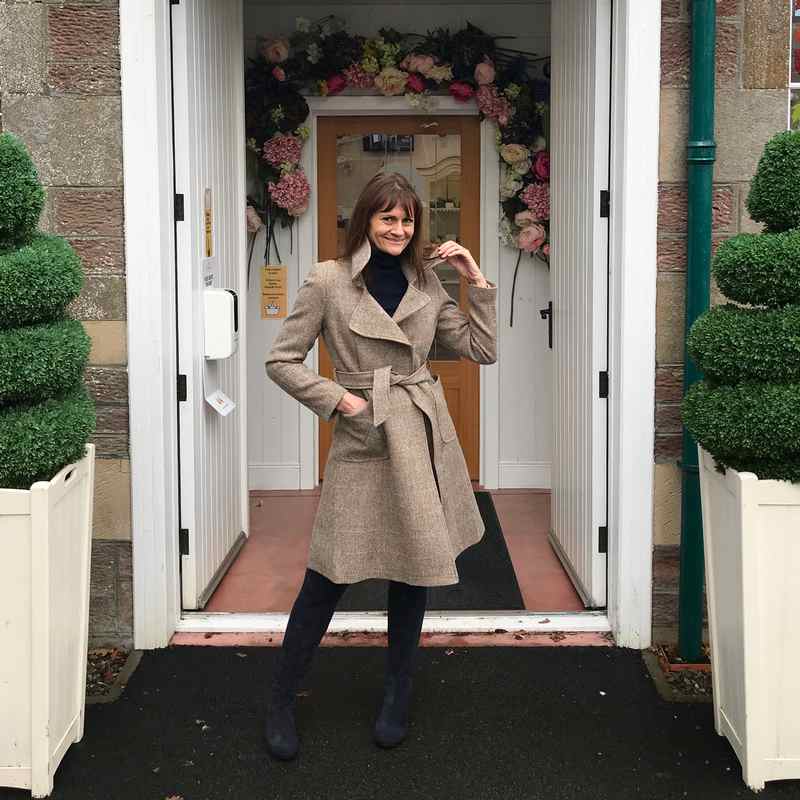 Harris Tweed Amanda Coat at Old School Beauly