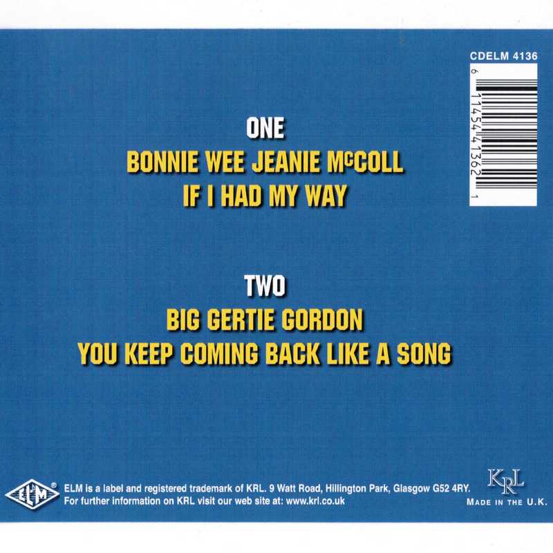 Hector Nicol Laffin Room Only CDELM4136 CD track list