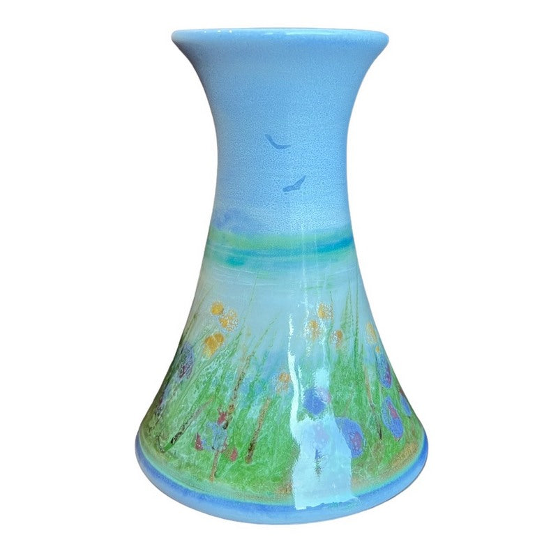 Highland Stoneware Machair Bud Vase 0857MAC front