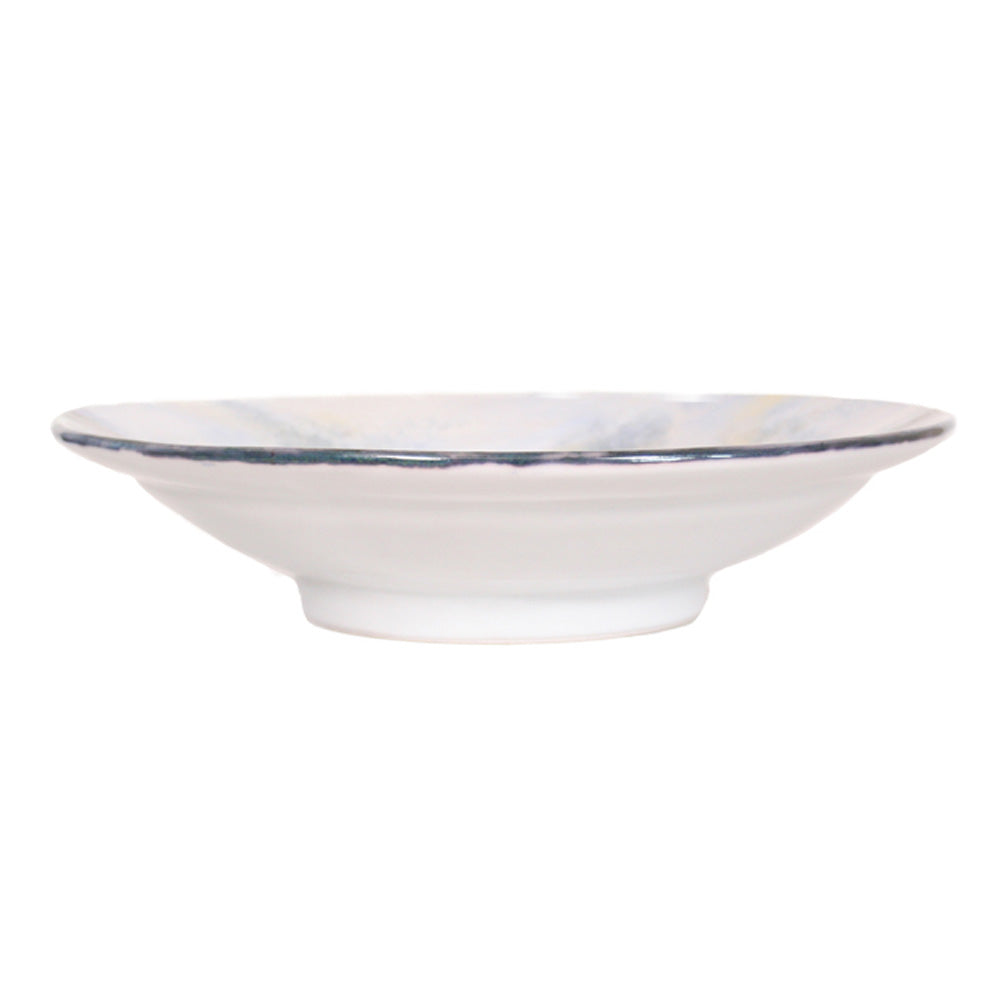 Highland Stoneware Seascape Presentation Bowl 0661SS side