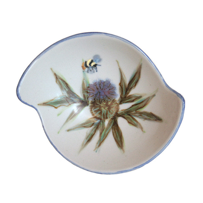 Highland Stoneware Thistle Quaich 0522TH