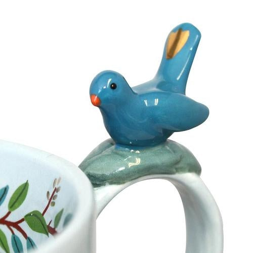 House Of Disaster Secret Garden Bird Cup SECJCUPBIR bird on handle