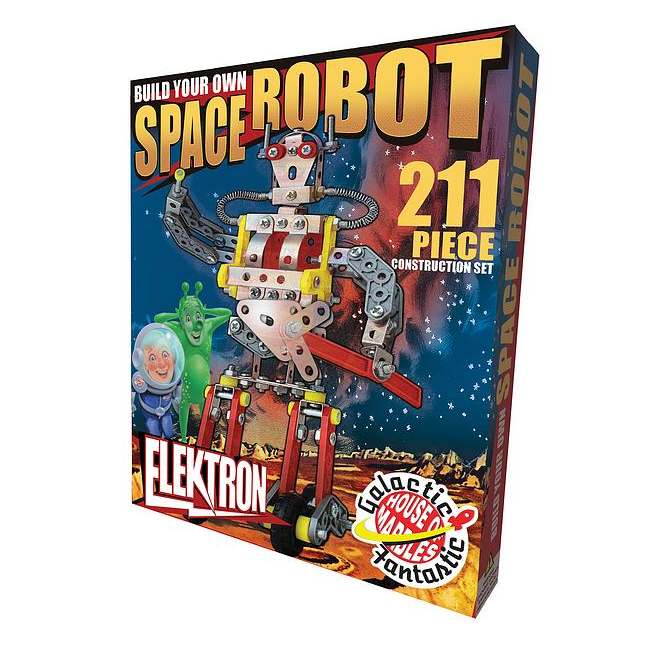 House Of Marbles Space Robot Construction Kit 212898 alternative