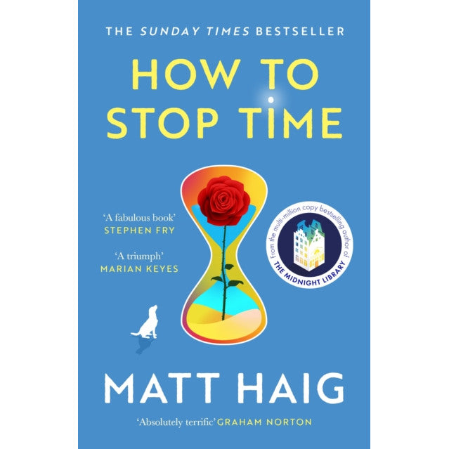 How To Stop Time by Matt Haig Paperback Book front