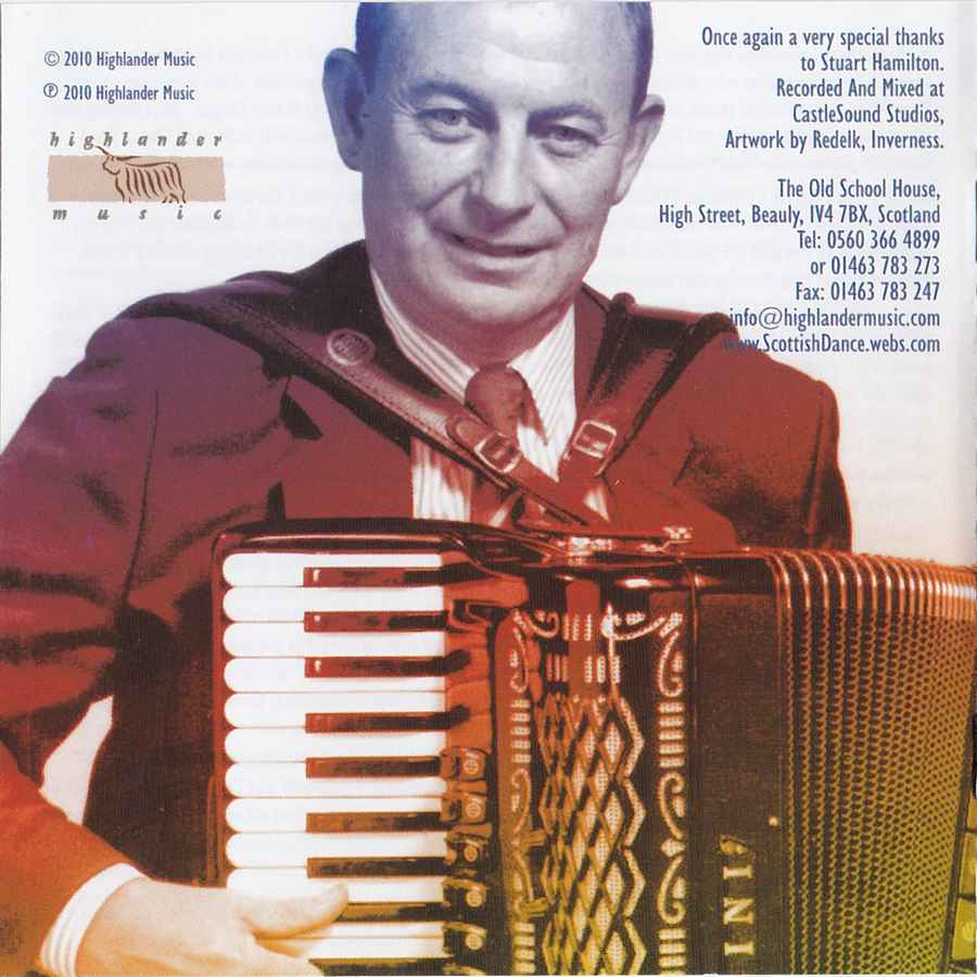 Ian Hutson & His Band - Memories Of Jim Johnstone CD booklet back