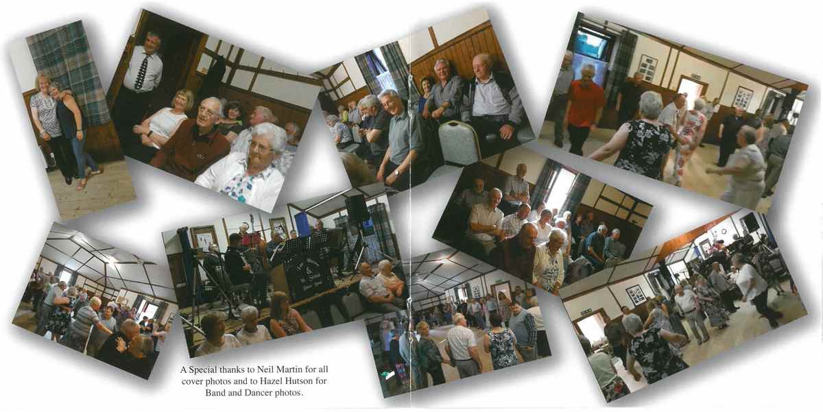 Ian Hutson & His Scottish Dance Band - The Silver Milestone CD inside booklet