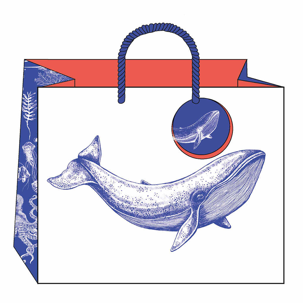 Into The Blue Landscape Gift Bag GB173
