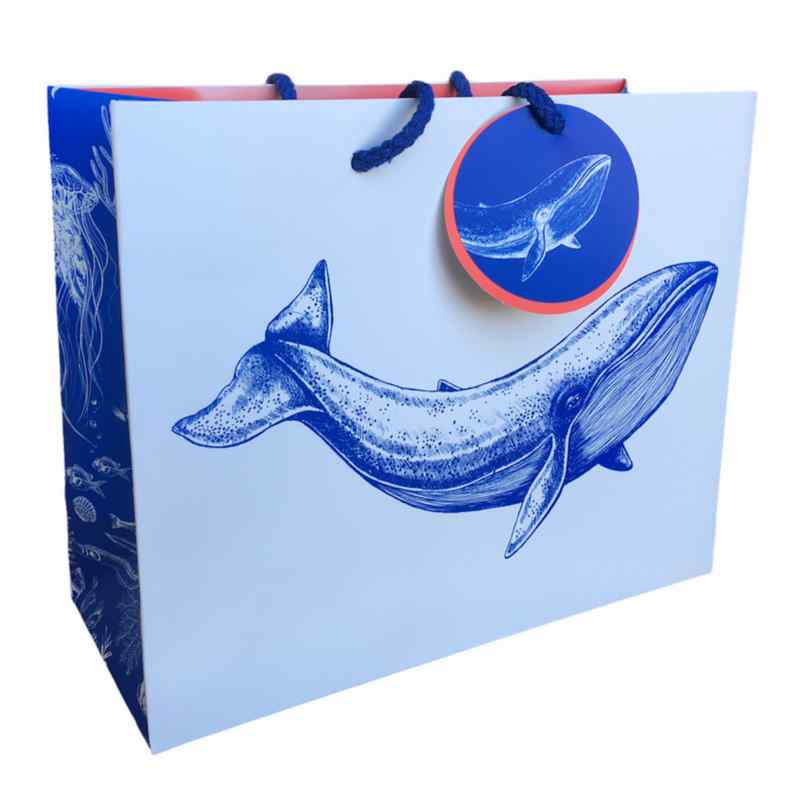 Into The Blue Landscape Gift Bag side and front