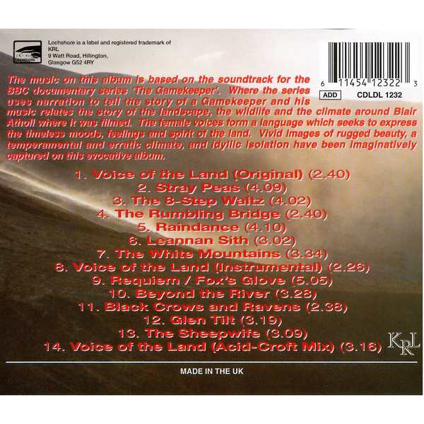 Iron Horse - Voice of The Land - CD Cover Back