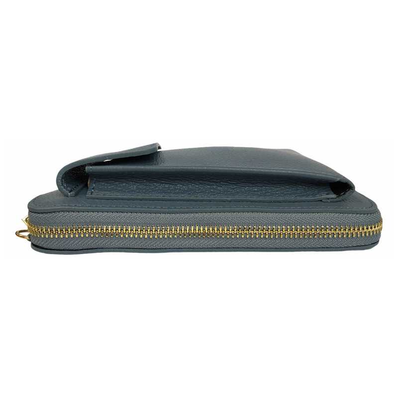 Italian Leather Cross-body Purse