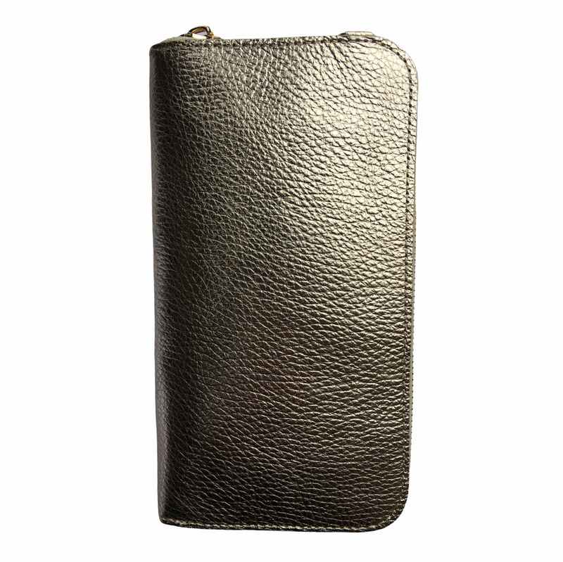 Italian Leather Cross-body Purse