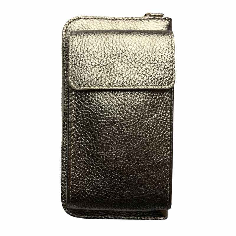 Italian Leather Cross-body Purse