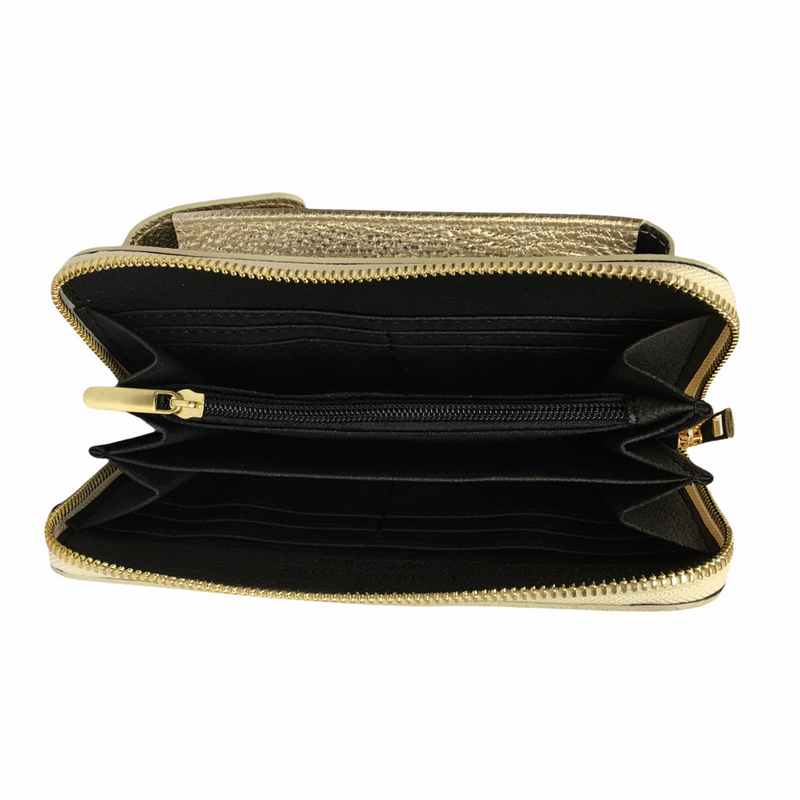Italian Leather Cross-body Purse