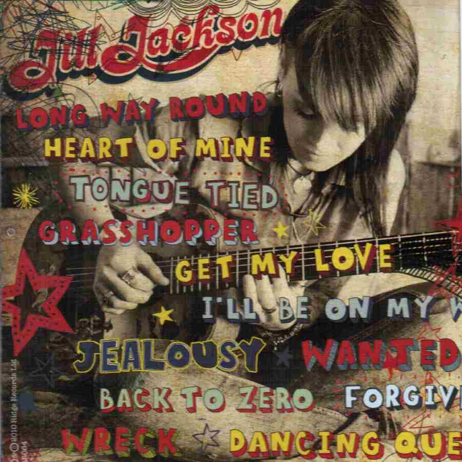 Jill Jackson - Back To Zero CD back cover