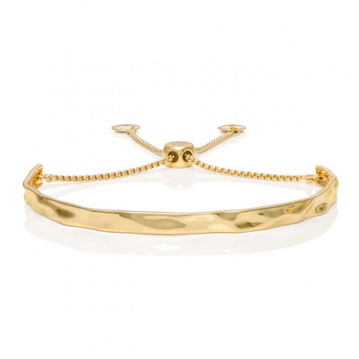 Joma Jewellery Hammered Gold Bangle