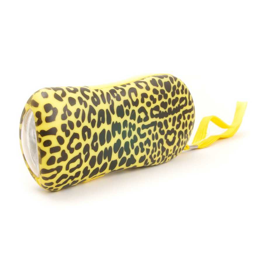 Jungle Print Wind-Up Torch 230069 Leopard