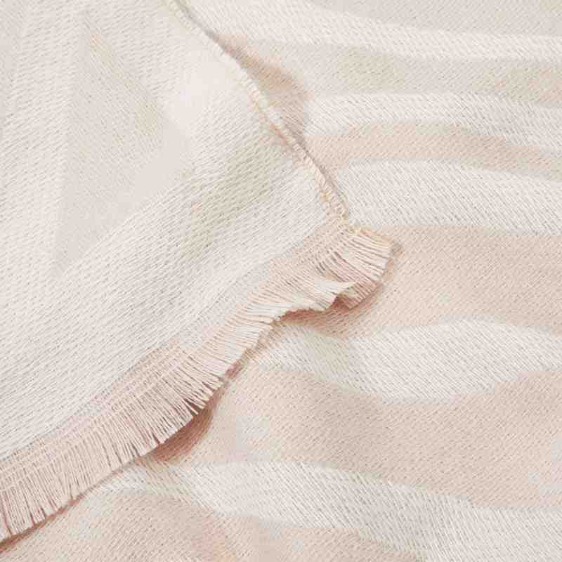 Katie Loxton Blanket Scarf Pale Zebra Print KLS441 detail