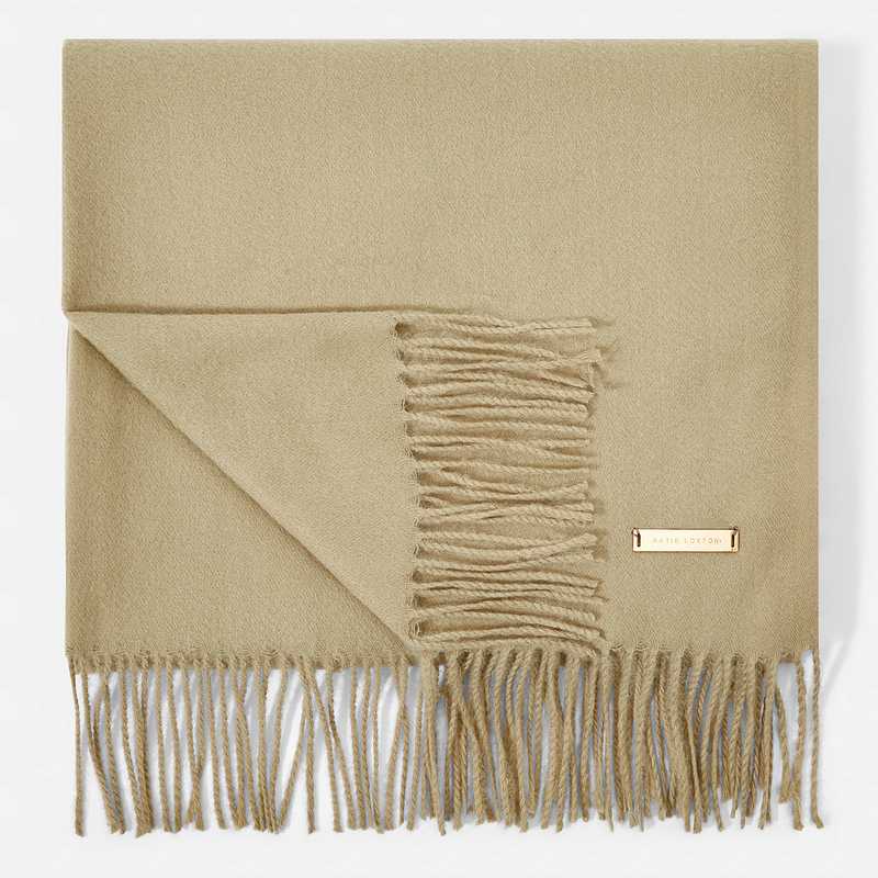 Katie Loxton Blanket Scarf in Olive KLS442 main