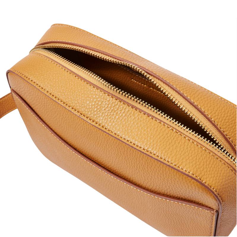 Katie Loxton Cara Crossbody Bag Dark Ochre KLB2103 open
