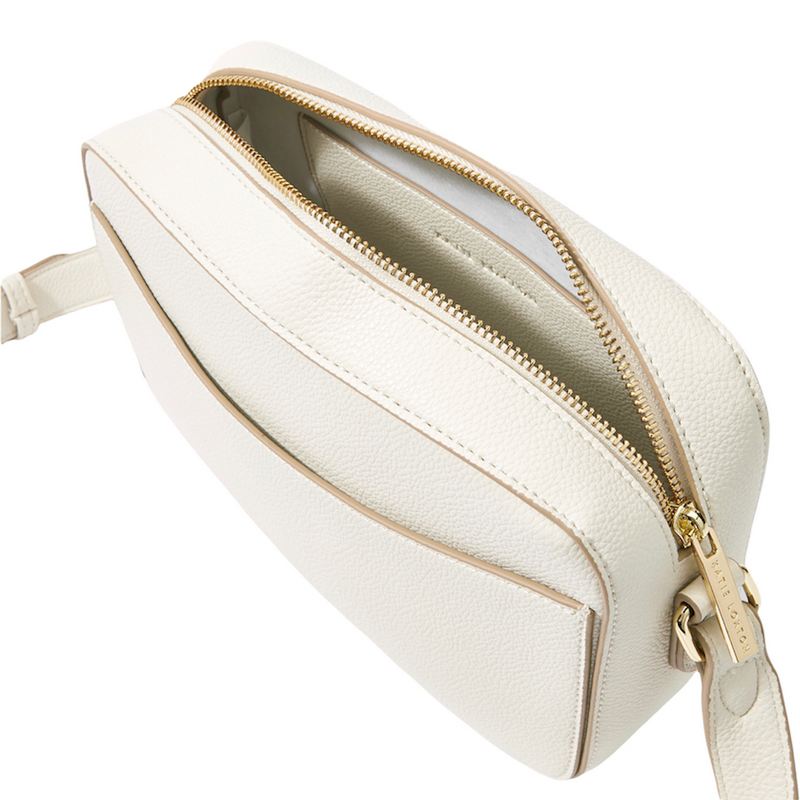 Katie Loxton Cara Crossbody Bag Off White KLB2098 open
