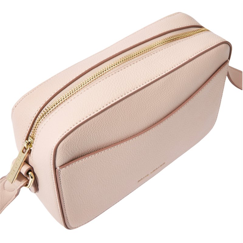 Katie Loxton Cara Crossbody Bag Pink KLB2099 top zip
