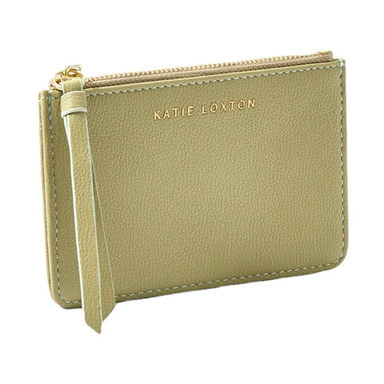 Katie Loxton Isla Coin Purse in Olive KLB2193 main