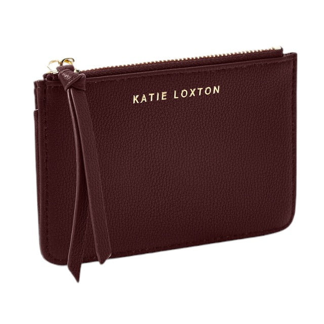 Katie Loxton Isla Coin Purse in Plum KLB2195 main