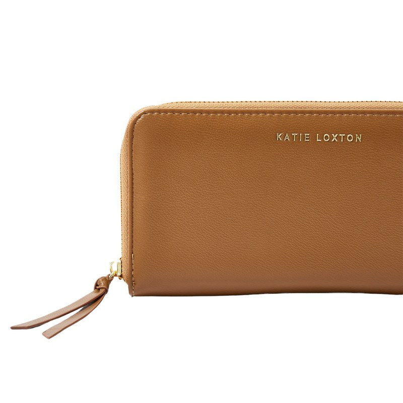 Katie Loxton Isla Purse in Tan KLB2197 front
