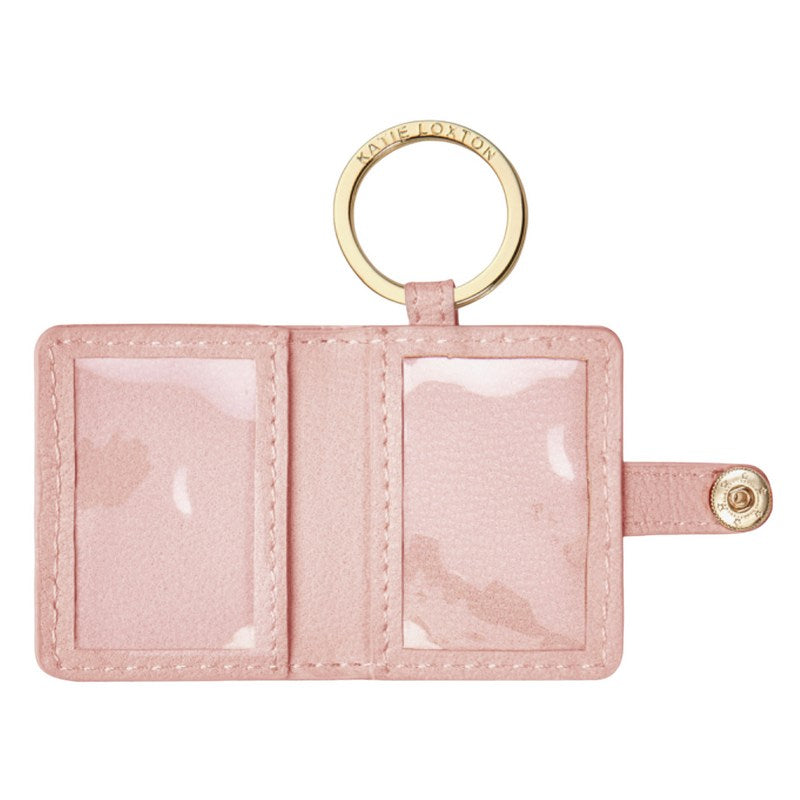 Katie Loxton Keyring Photo Wallet Blush Pink Wonderful Mum KLB1659 open