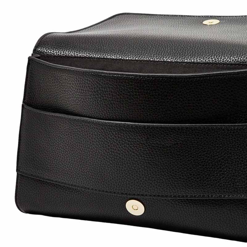 Katie Loxton Lila Clutch in Black KLB2243 detail